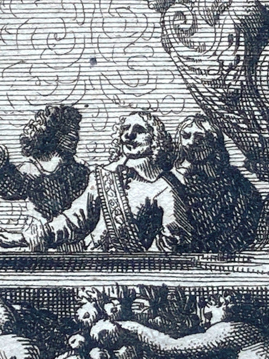 Lepautre. Pair Of Engravings. Period XVIIth Century-photo-8