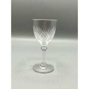 Saint Louis.  Ensemble De 12 Verres à Porto En Cristal , Modèle Chantilly 