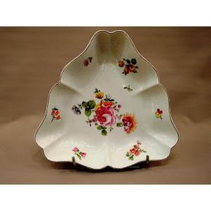 Triangular Cut In The Taste Of Saxe. Porcelain From Herend. Around 1940