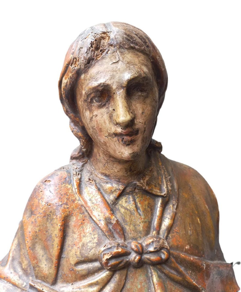 Sculpture Depicting A Saint-photo-2