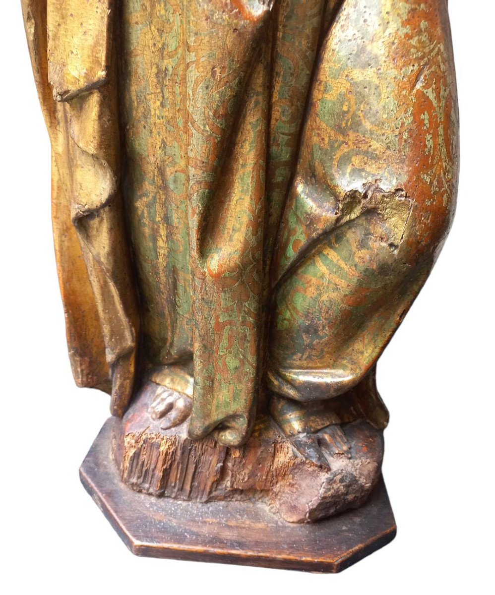 Sculpture Depicting A Saint-photo-1