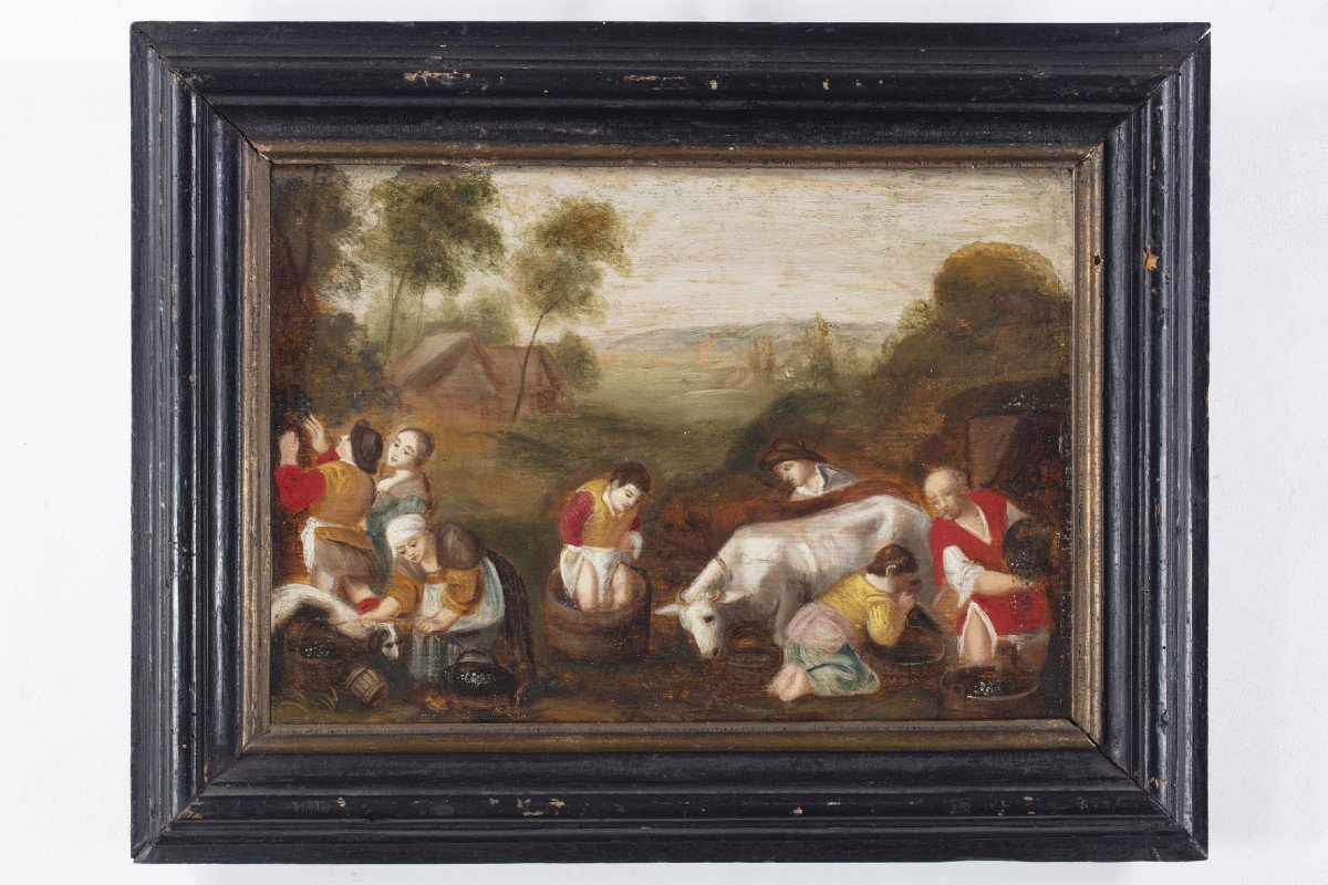 Harvest Scene, Antwerp School