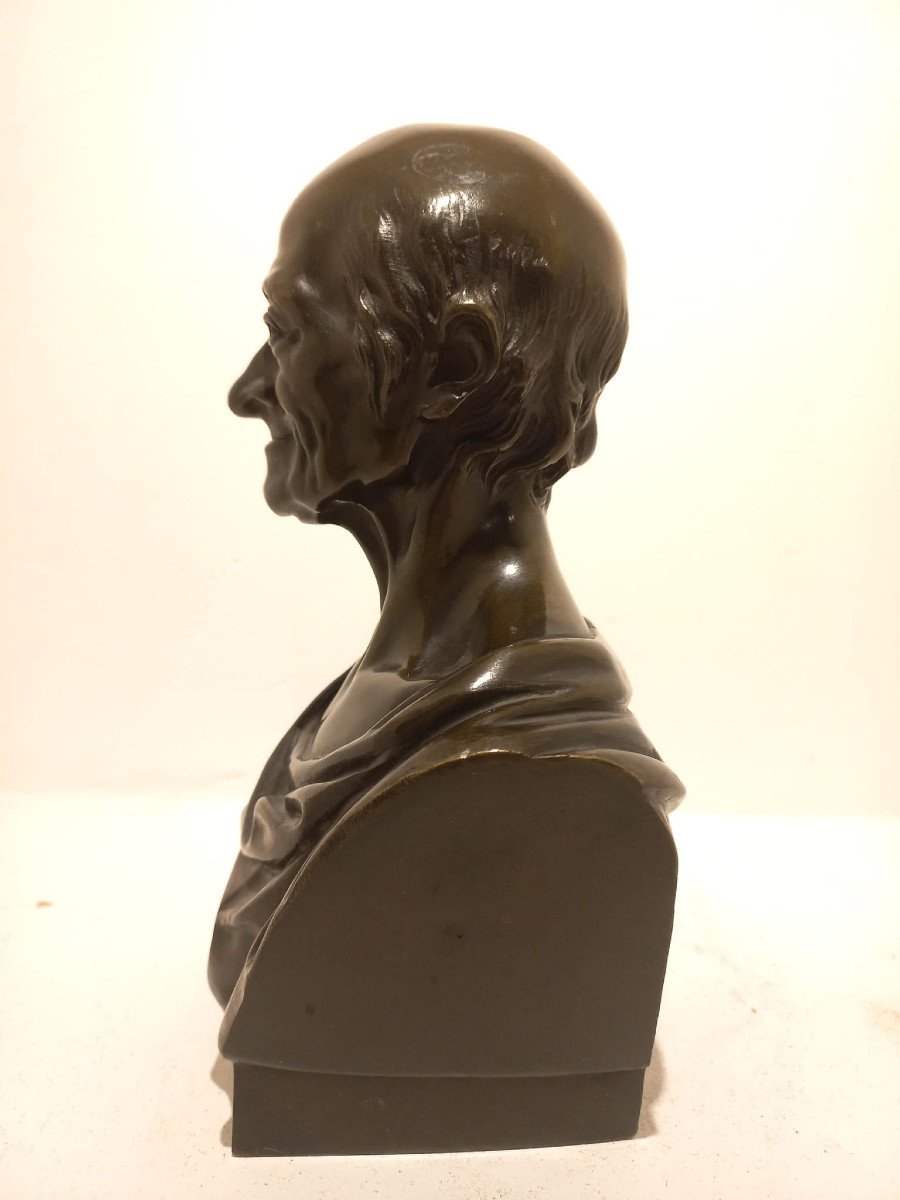 Bust Of Voltaire, Jean-antoine Houdon-photo-2