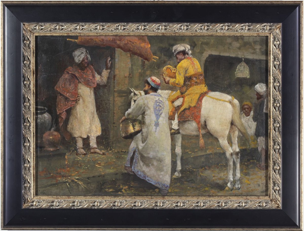 Orientalist Painter From The End Of The 19th Century