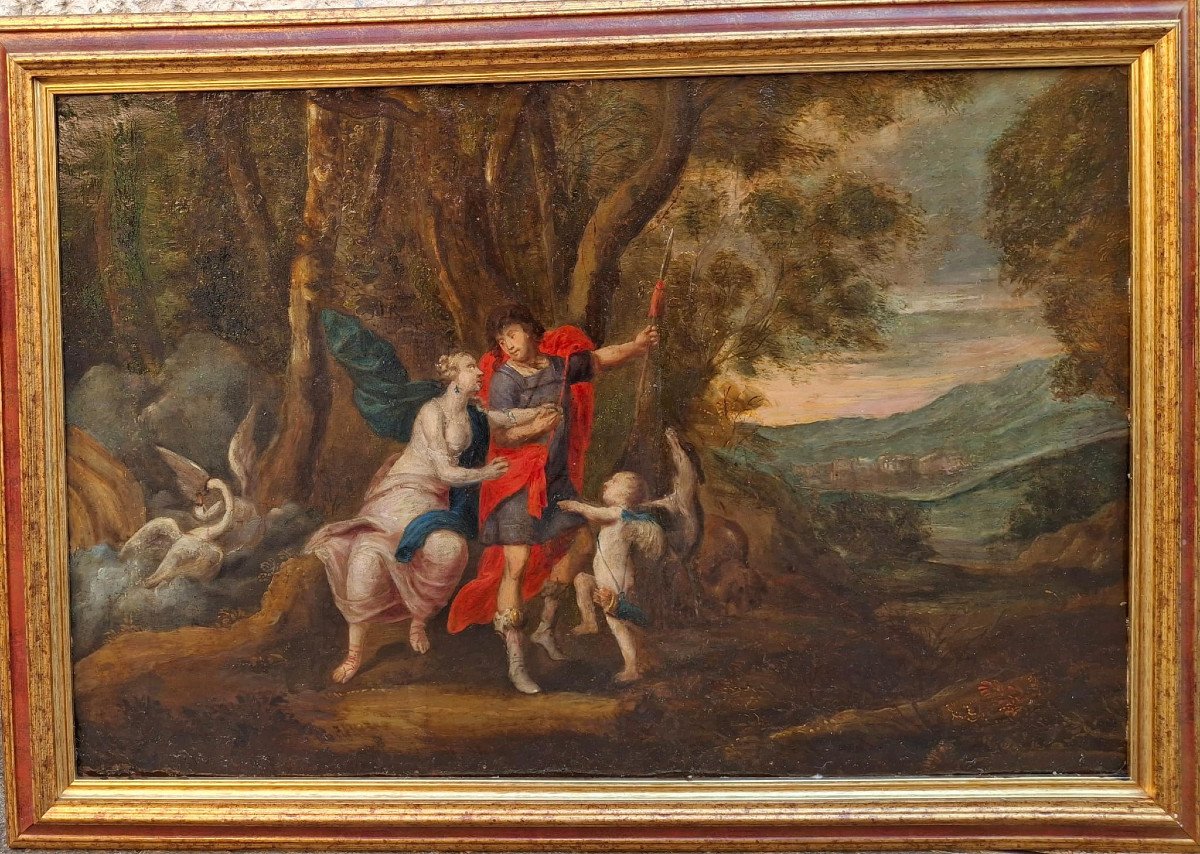 Mythological Scene With Swans-photo-2