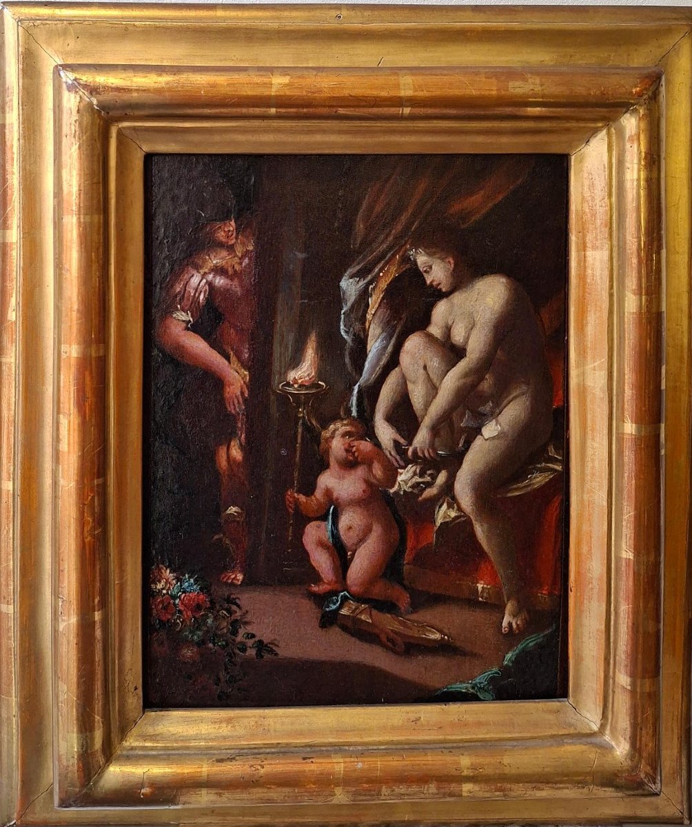 Venus, Cupid And Mars