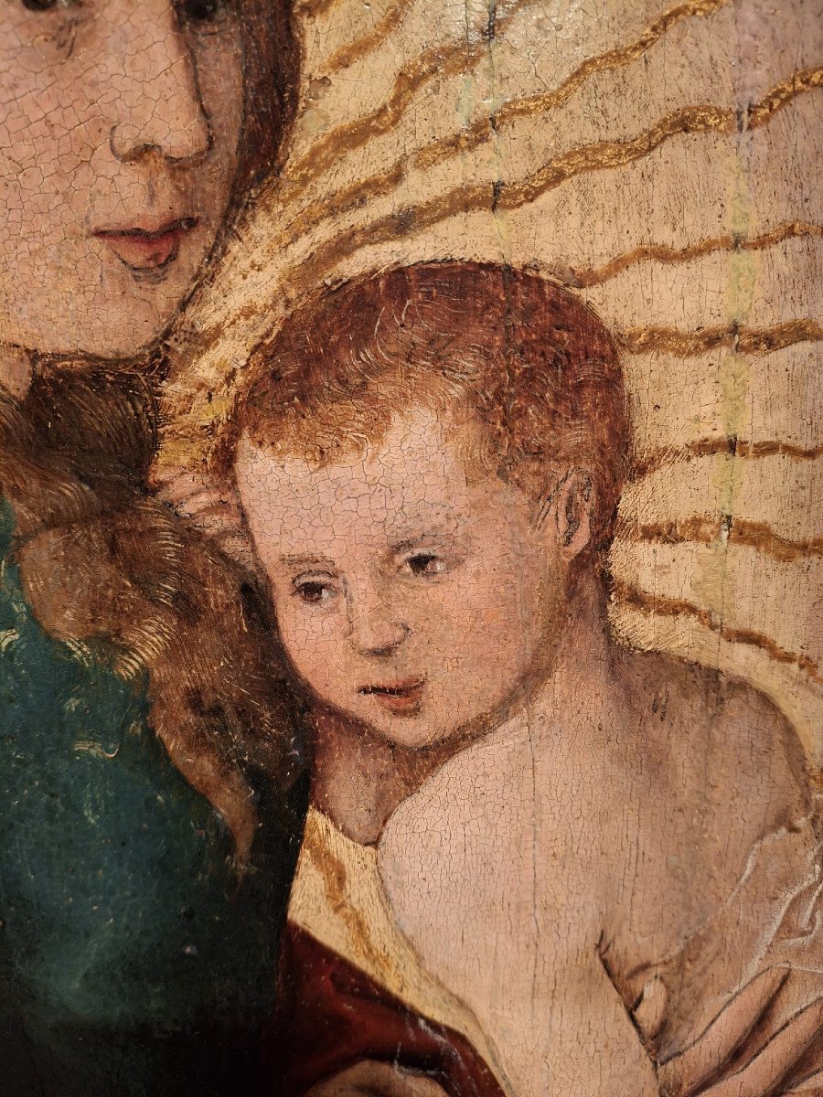 Madonna And Child, Flemish Painter-photo-3