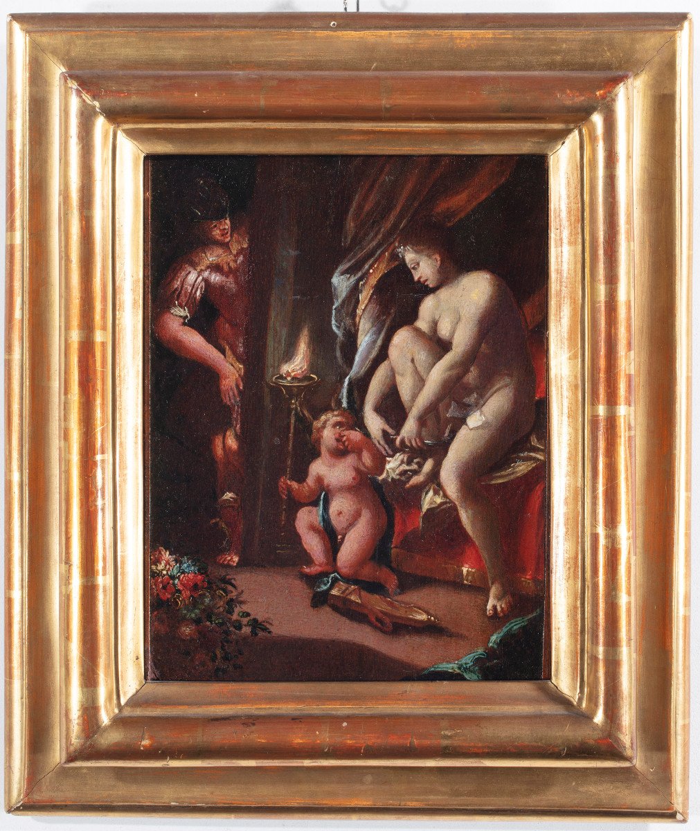 Venus, Cupid And Mars