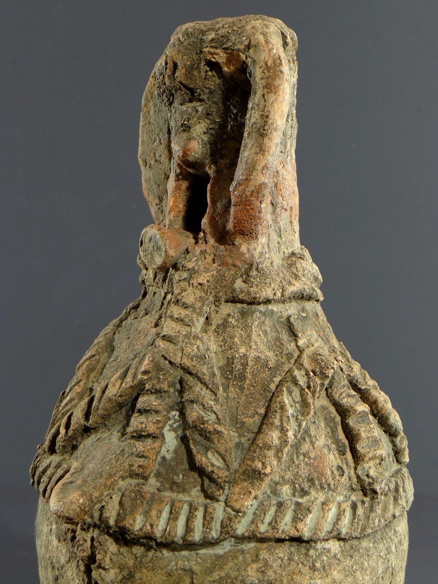 Nigeria, Cham-mwana People, 19th Century, Kwandalha Anthropomorphic Container.-photo-1