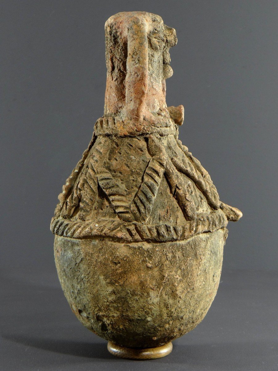 Nigeria, Cham-mwana People, 19th Century, Kwandalha Anthropomorphic Container.-photo-6