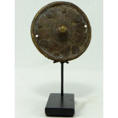 North Cameroon, Kirdi People, Beginning Of The XXth Century, Bronze Sail Weight.