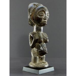 Hemba People, Rep. Dem. From Congo, First Half Of The 20th Century, Female Character Sculpture