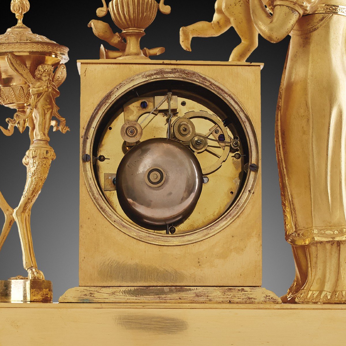 Nineteenth Empire Mantel Clock-photo-3