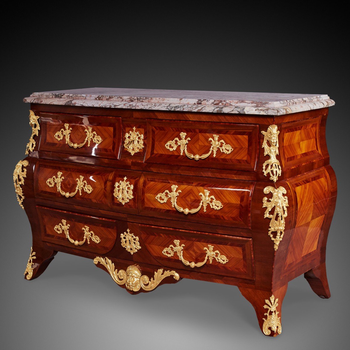 Commode Française Du XIXe Siècle, De Style Louis XVI.-photo-2