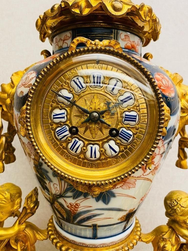 Napoleon III - Vase En Porcelaine émaillée-photo-3