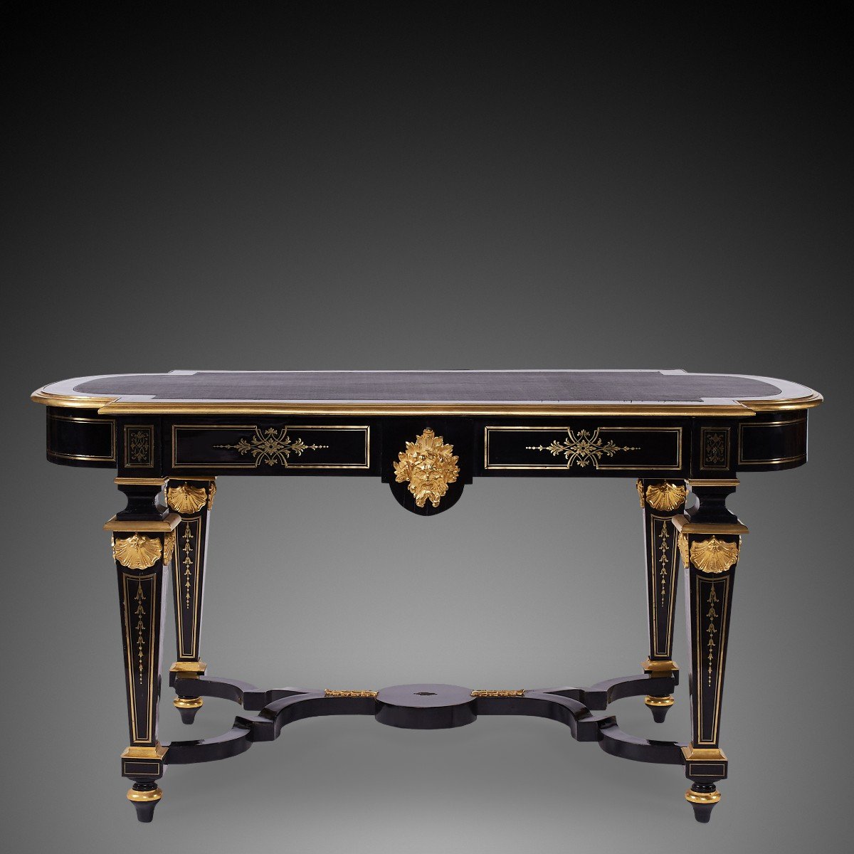 Bureau Louis XIV XIXe siècle