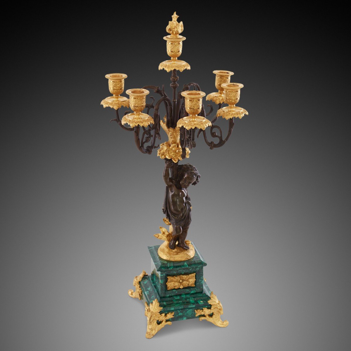 Pair Of 19th Century Candelabra-photo-1