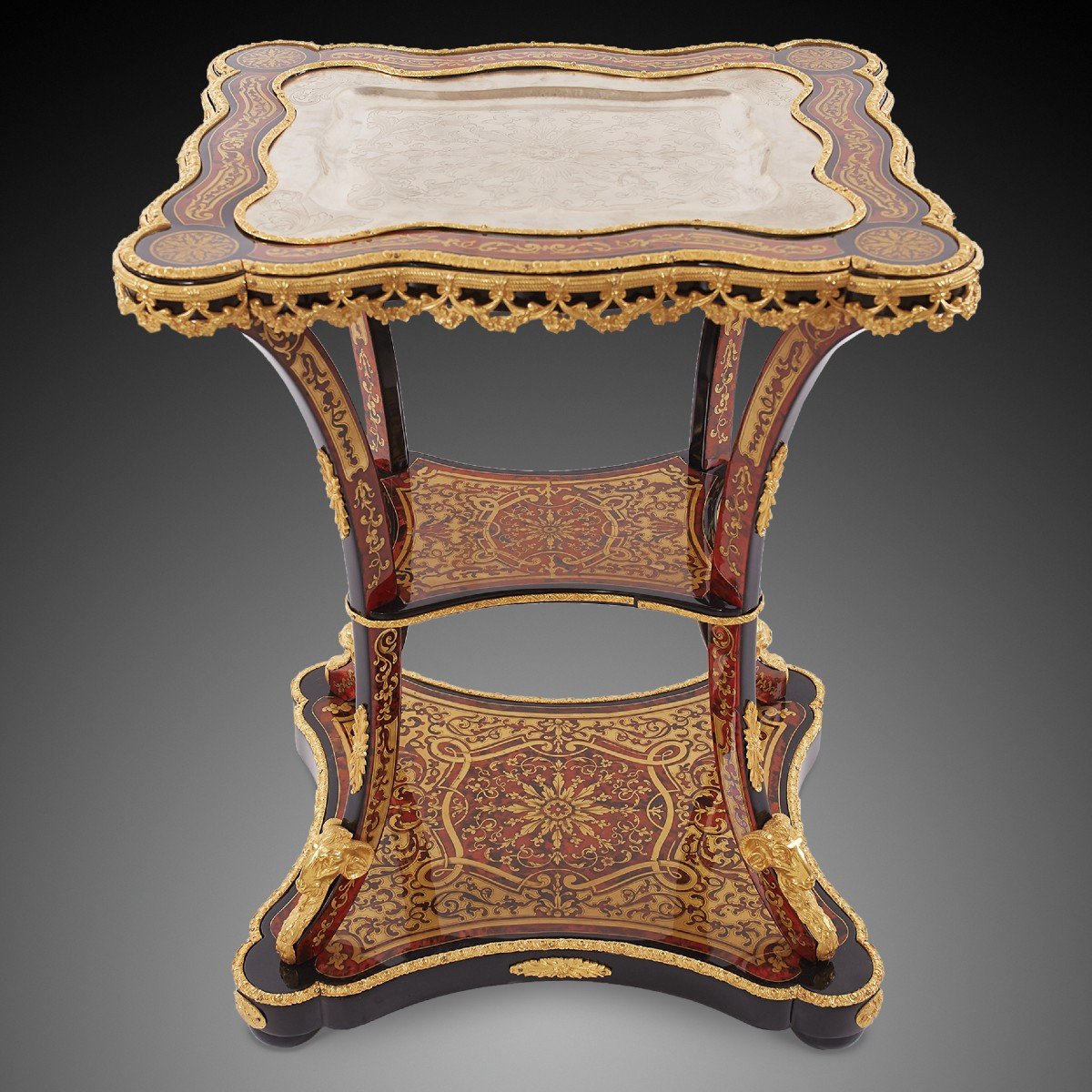 French Table In The Boulle Style