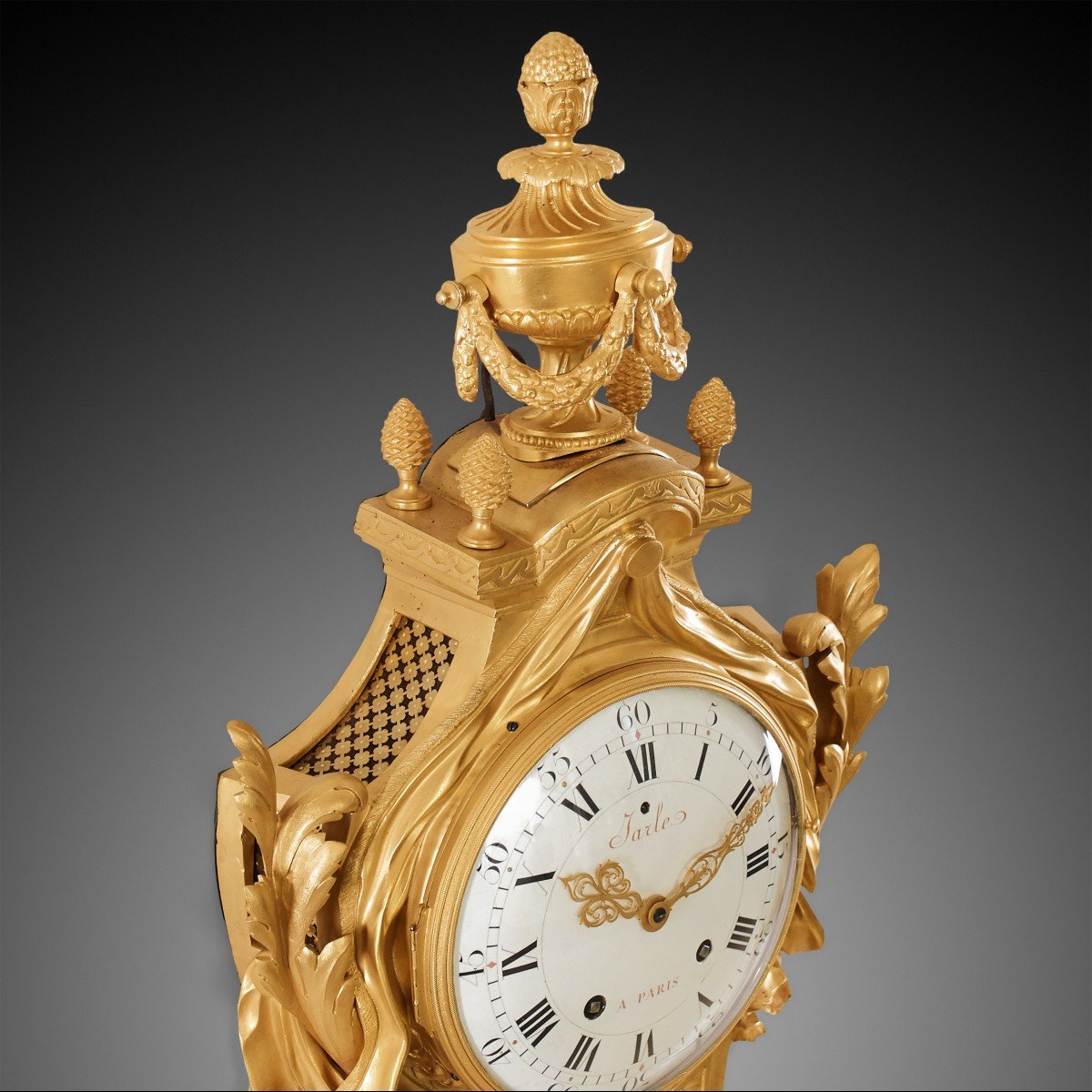 18th Century Louis XVI Wall Clock-photo-4