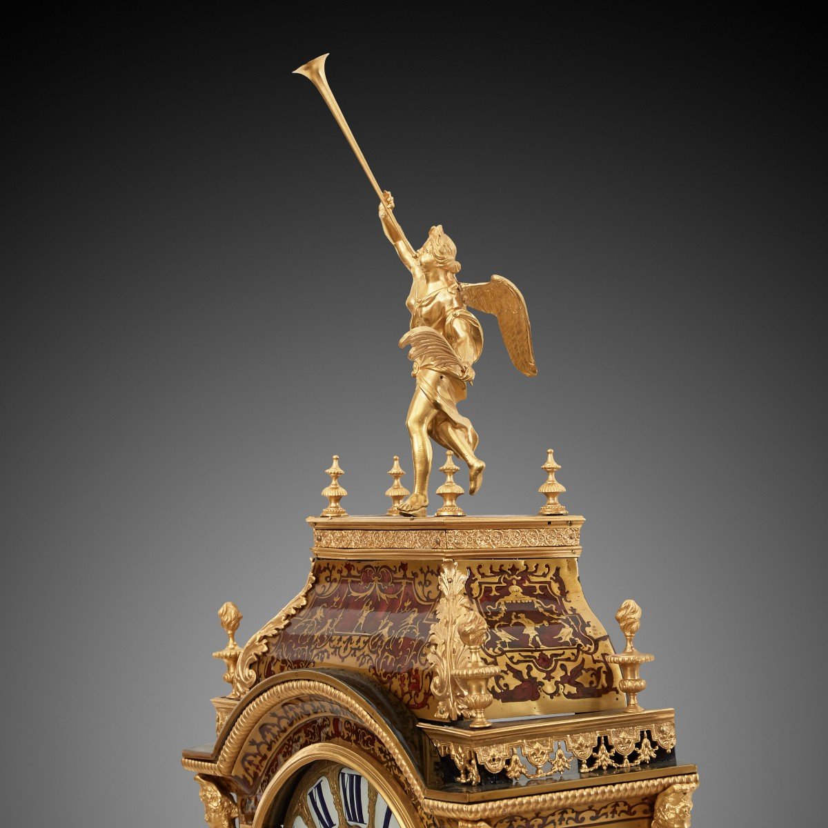 Pendule De Cheminée  époque Louis XV-photo-3