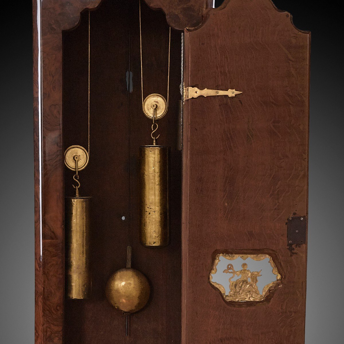  18th Century Dutch Amsterdam Longcase Clock-photo-3