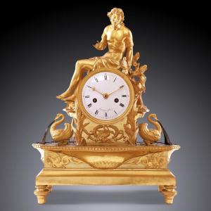 XIXth Century Empire Style Mantel Clock