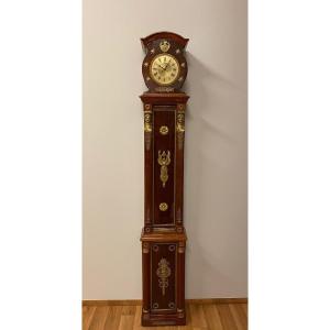 19th Century Empire Grandfather Clock