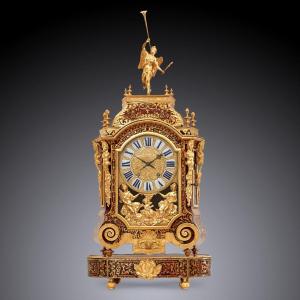 19th Century Mantel Clock Louis XV Period