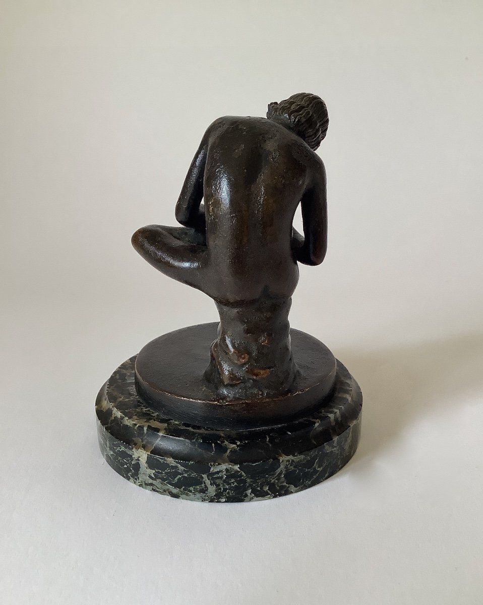 “spinario”. Small 19th Century Bronze. Grand Tour-photo-4