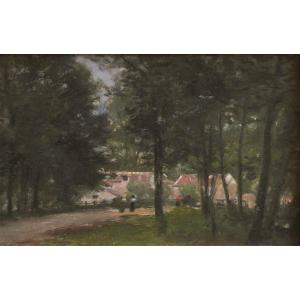 At The Moulin De Jarcy, 1912 - Victor Lecomte - Post-impressionism