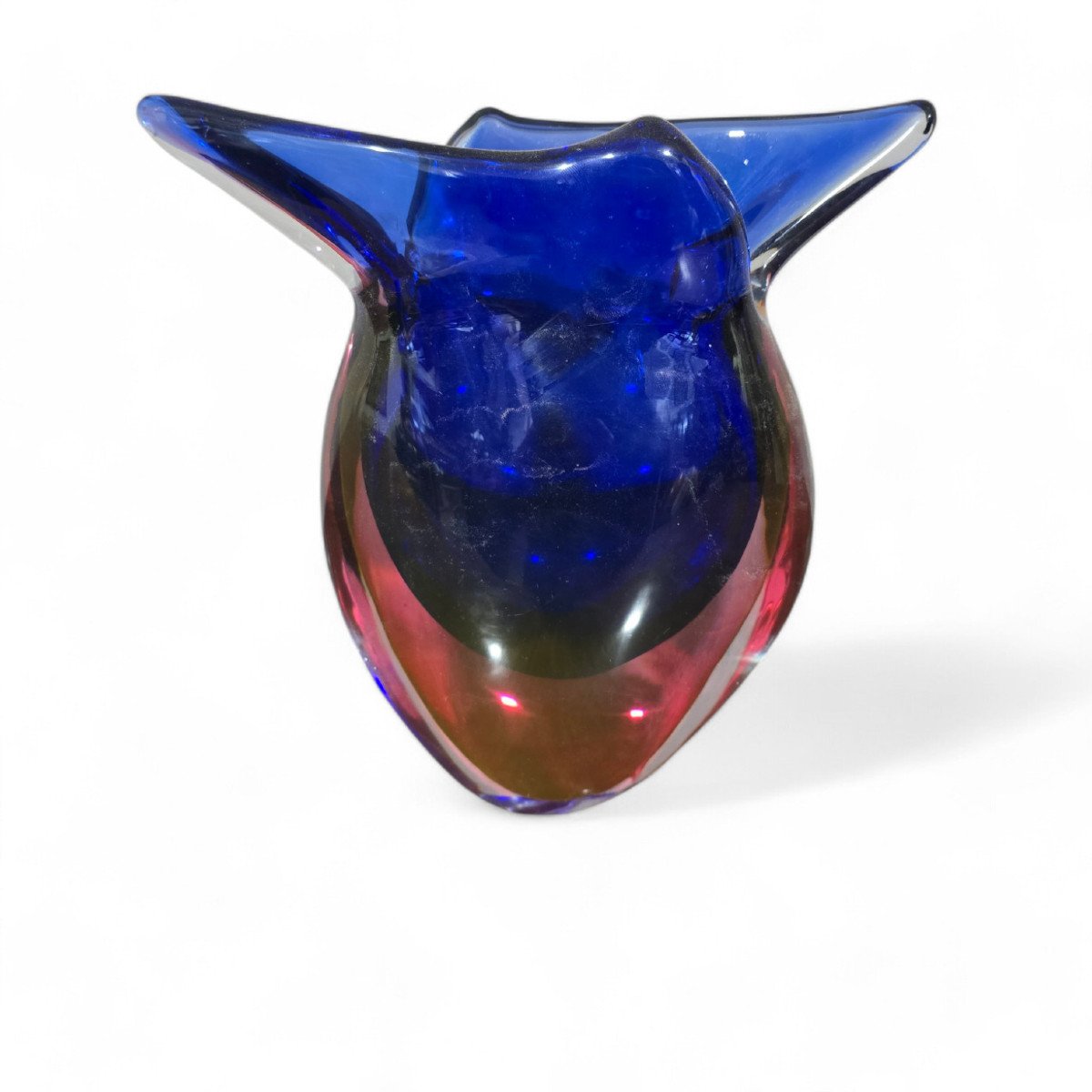 Murano Submerged Vase 1960s-photo-2