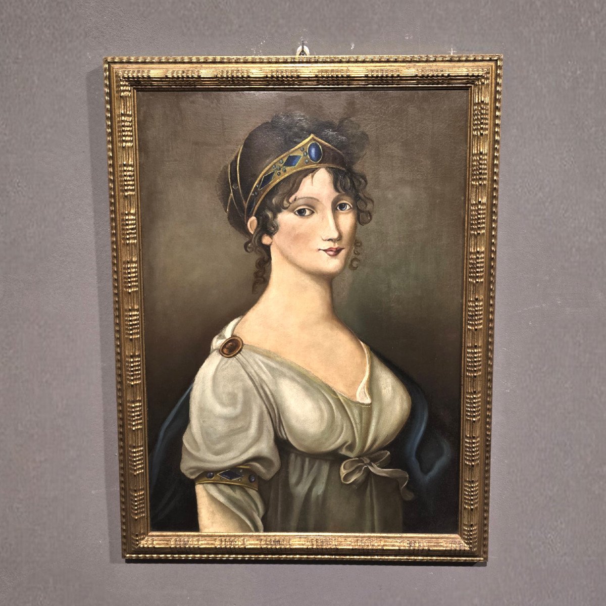 Portrait Antique De Louise De Mecklembourg-strelitz, Reine De Prusse