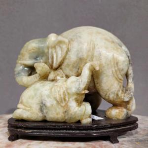 Ancient Jade Sculpture China 19th Century