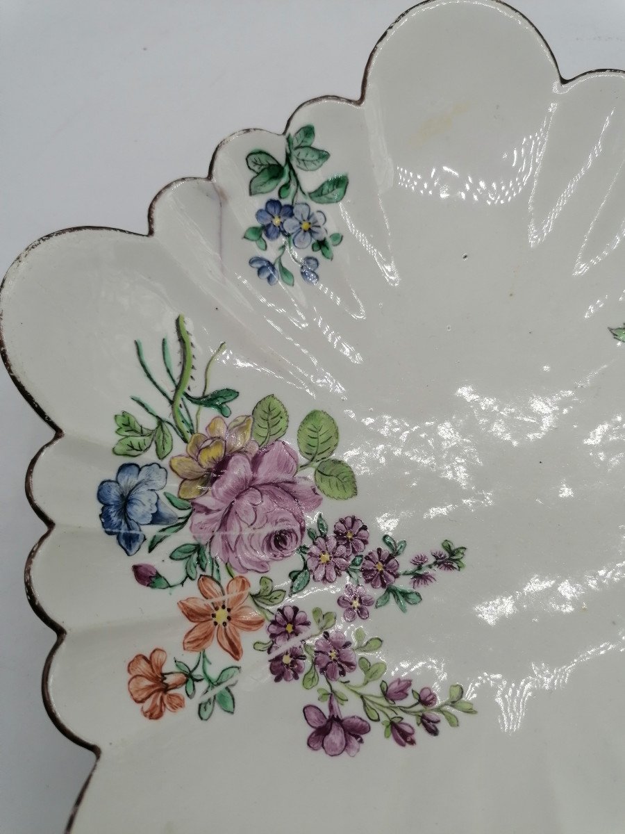 19th Century Chantilly Porcelain Bowl-photo-2