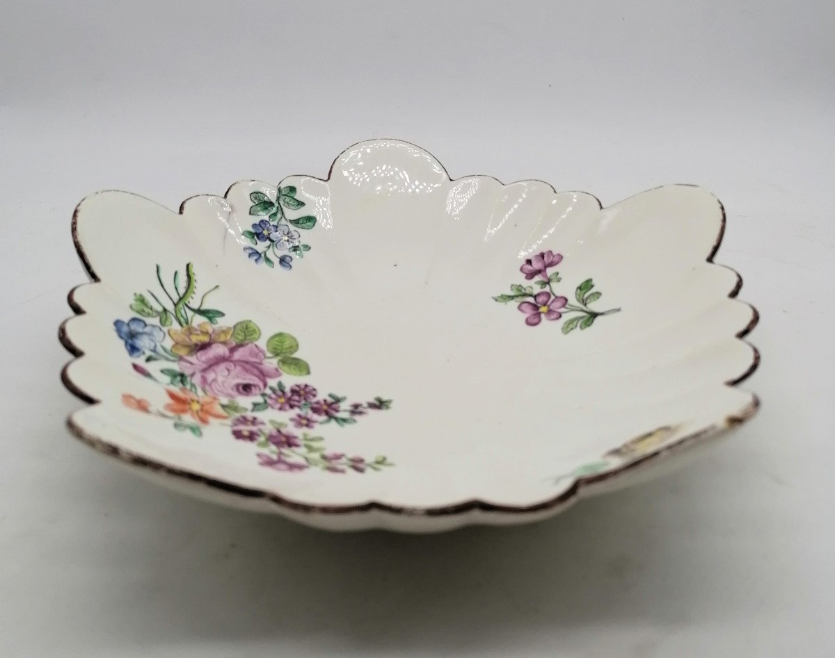 19th Century Chantilly Porcelain Bowl-photo-3