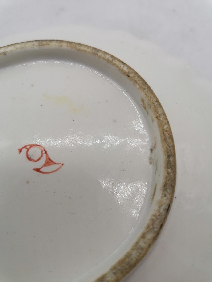 19th Century Chantilly Porcelain Bowl-photo-4