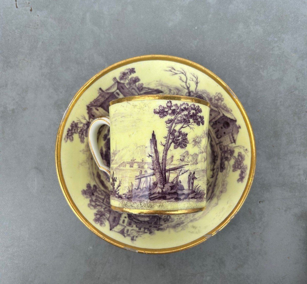 Cup And Saucer, Sèvres Porcelain