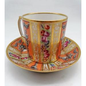 Paris Porcelain Chocolate Cup Late 18th Century