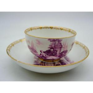 Tasse En Porcelaine De Meissen - XVIIIème