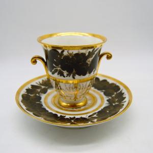 Porcelain Cup - Halley - Paris XIXth