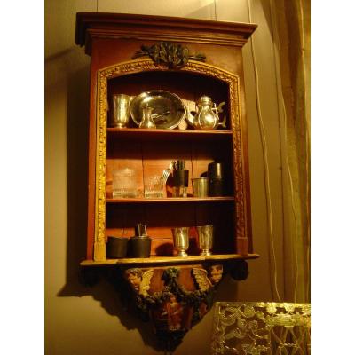 Shelves Wood Polychrome XVIII Century