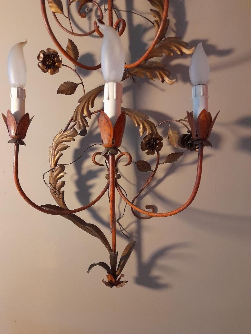 Wrought Iron Wall Light-photo-2