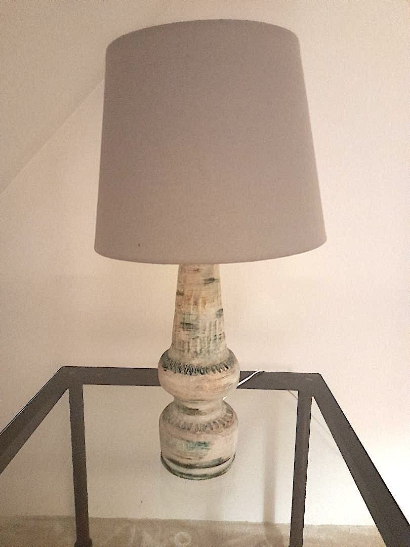 Lampe en céramique des années 70