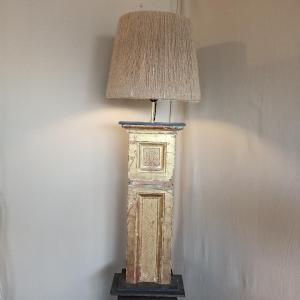 XVIII Gilt Wood Lamp