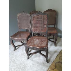 Four Louis XV Period Chairs