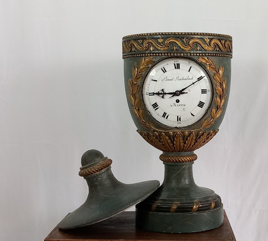 Exceptional 18th Century Woodwork Clock-photo-4