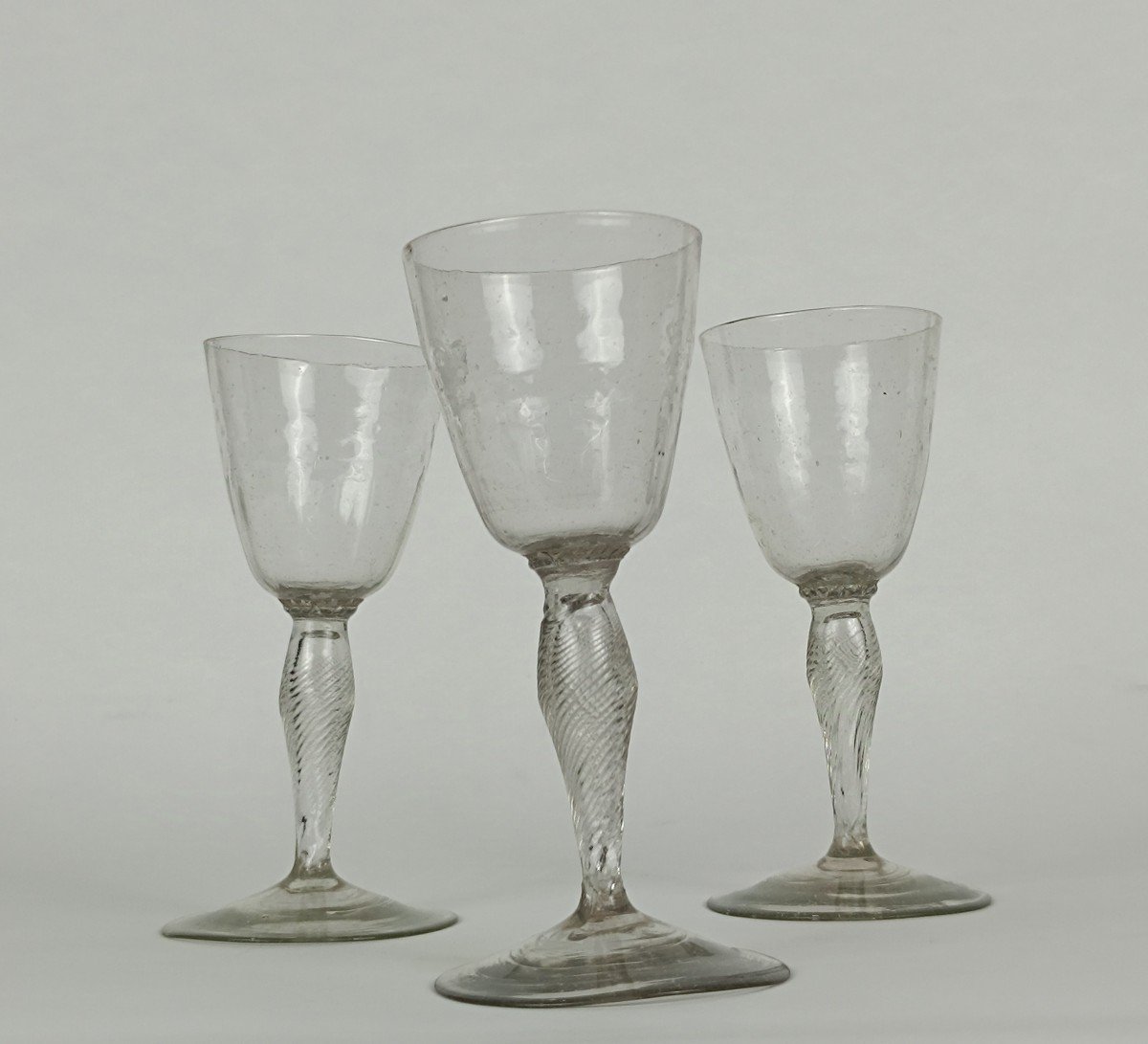 Trois Verres De Fougère _ XVIIIème