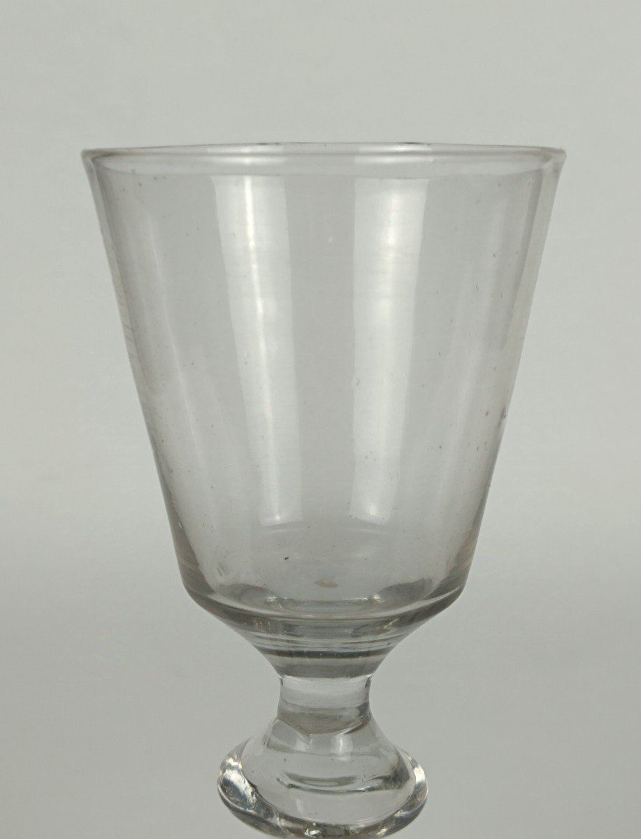 Large Glass Called Burgundy _ 18th Century-photo-2