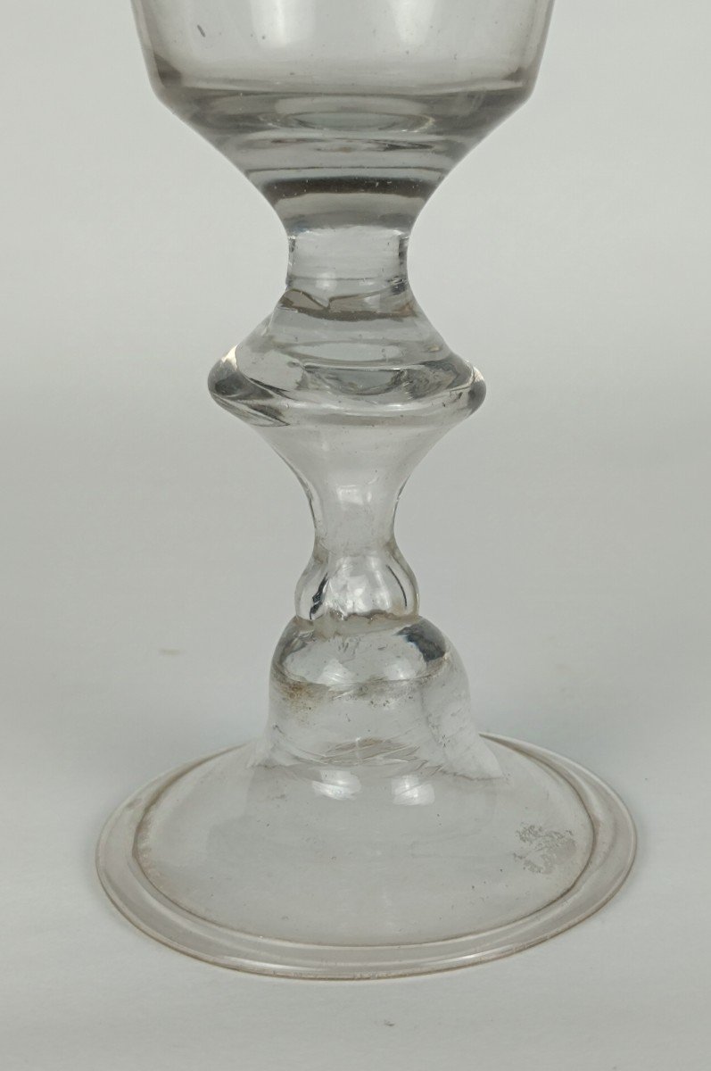 Large Glass Called Burgundy _ 18th Century-photo-3