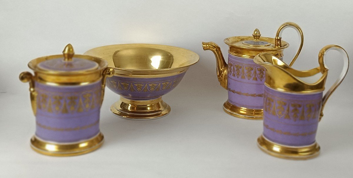 Paris Porcelain Coffee Service _ 19th Century-photo-2